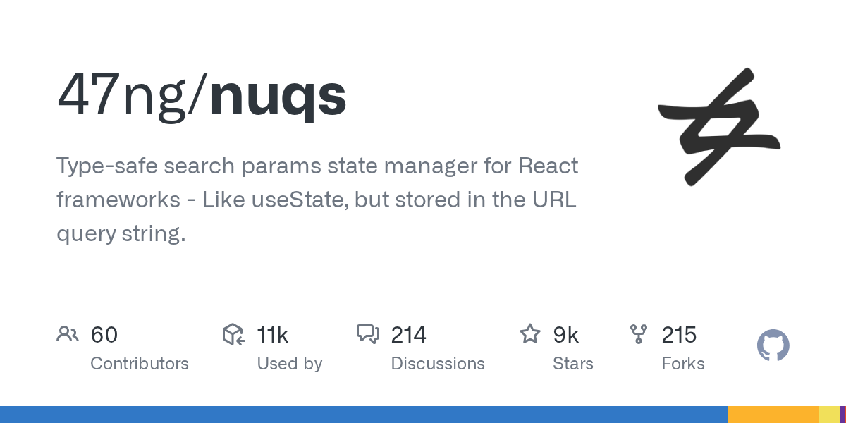 nuqs: Type-Safe URL State Management for React Frameworks
