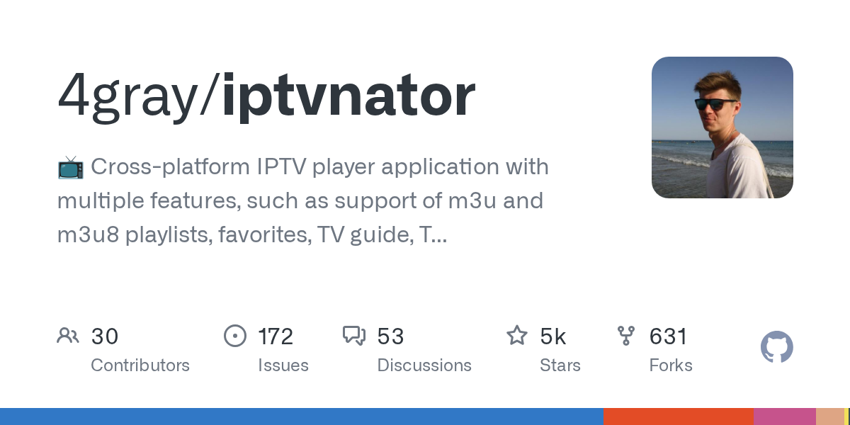 IPTVnator: Cross-Platform IPTV Player with EPG, Favorites, and TV Archive