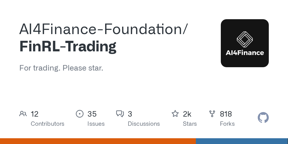 FinRL-Trading: Deep Reinforcement Learning for Automated Stock Trading