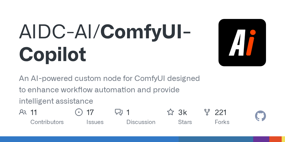 ComfyUI-Copilot: Your Intelligent AI Assistant for Streamlined ComfyUI Workflows