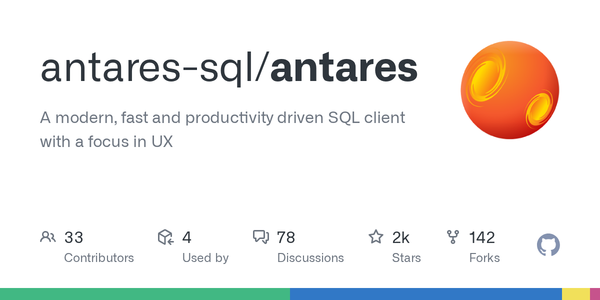 Antares: A Modern, Fast, and Productivity-Driven SQL Client