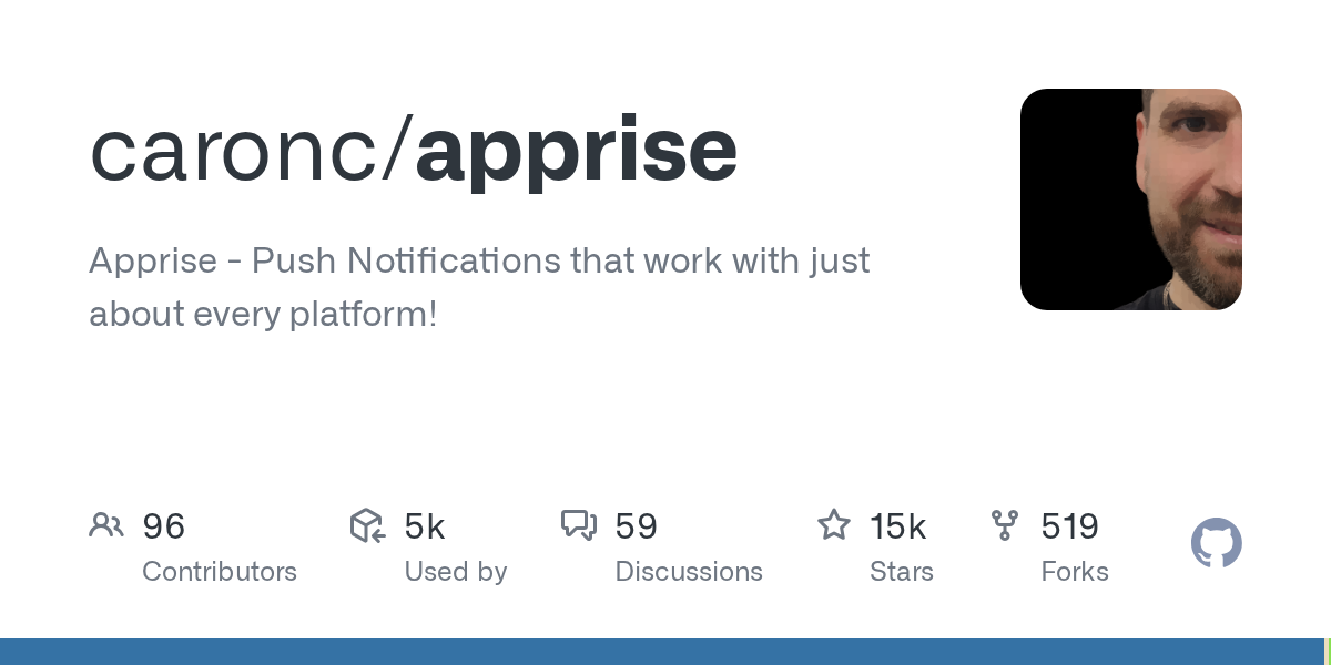 Apprise: Universal Push Notifications for Nearly Every Platform