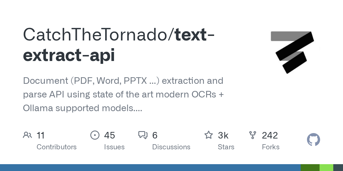 text-extract-api: Advanced Document Extraction, OCR, and PII Removal with LLMs