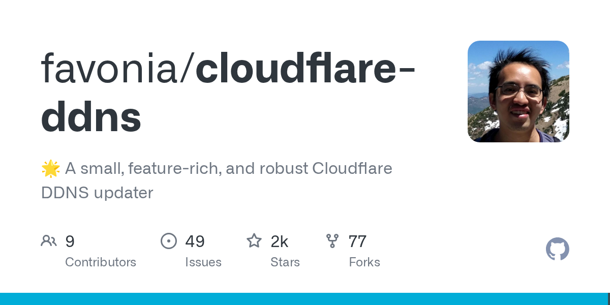 Cloudflare-DDNS: A Feature-Rich and Robust Cloudflare DDNS Updater