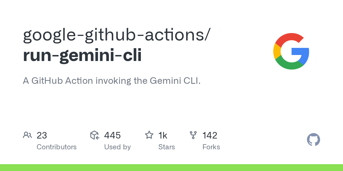 run-gemini-cli: Automate AI-Powered Tasks with Gemini in GitHub Actions