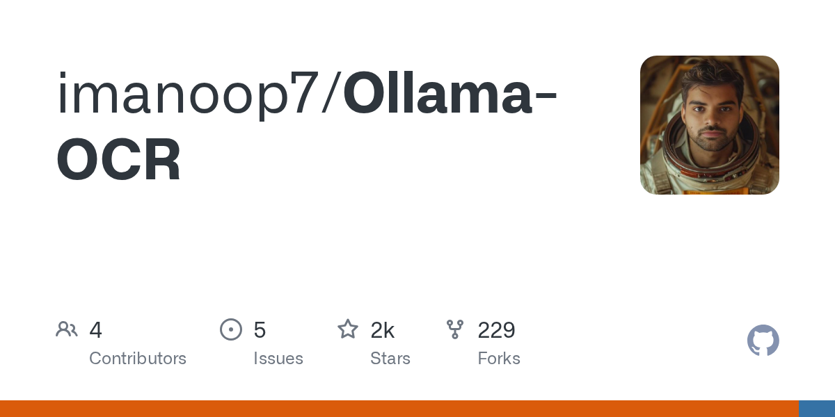 Ollama-OCR: Advanced OCR with Vision Language Models via Ollama