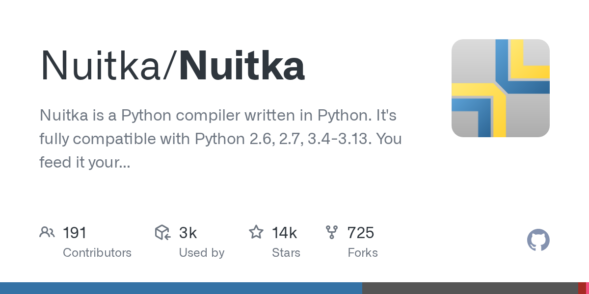 Nuitka: Compiling Python to Executables and Extension Modules