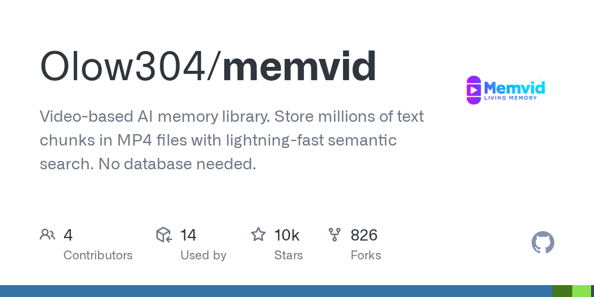 Memvid: Revolutionizing AI Memory with Video Compression and Semantic Search