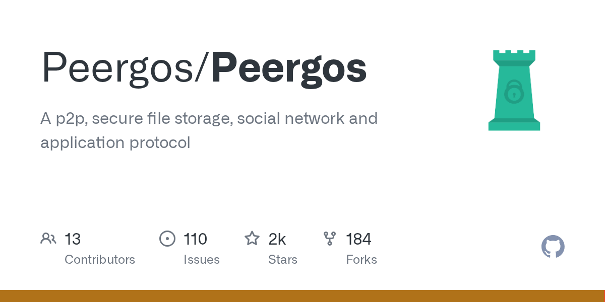 Peergos: A P2P Secure File Storage, Social Network, and Application Protocol