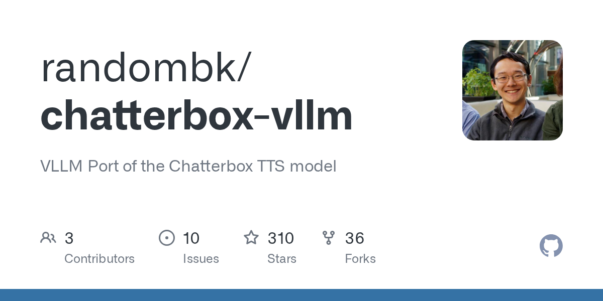 chatterbox-vllm: Accelerating Chatterbox TTS with vLLM for Enhanced Performance