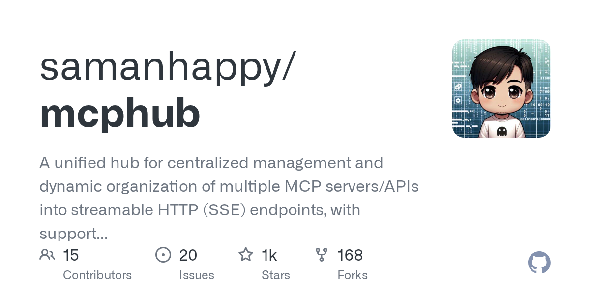 MCPHub: Unified Management and Dynamic Routing for MCP Servers
