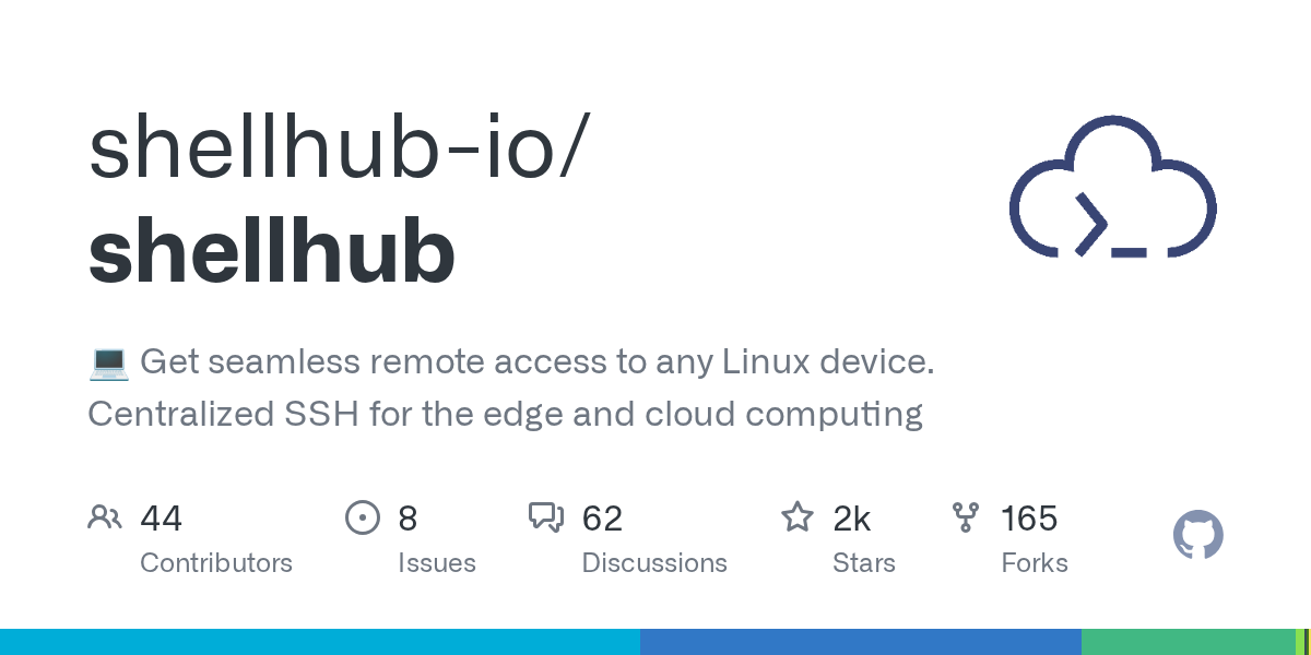 ShellHub: Centralized SSH Gateway for Linux Devices and Cloud Computing